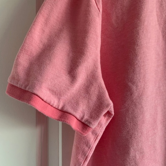 Original Penguin Polo Short Sleeve Stripe Pink XL Slim Fit Preppy Plazacore Golf - Picture 6 of 12